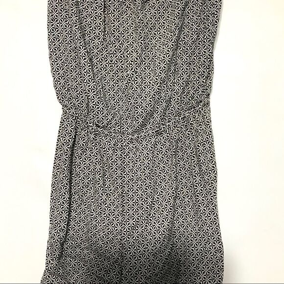 Divided strapless romper black white sz 12 - Picture 2 of 3